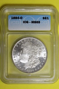 1884-O ICG MS65 Silver Morgan Dollar $1 #B38346