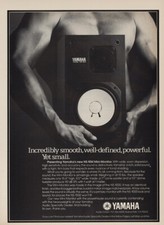 1978 Yamaha Speakers: Incredibly Smooth Vintage Print Ad