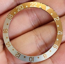 Rolex Root Beer Fat Font Insert For Gmt Master Model Ref 1675 1675/8 1675/3 SP91
