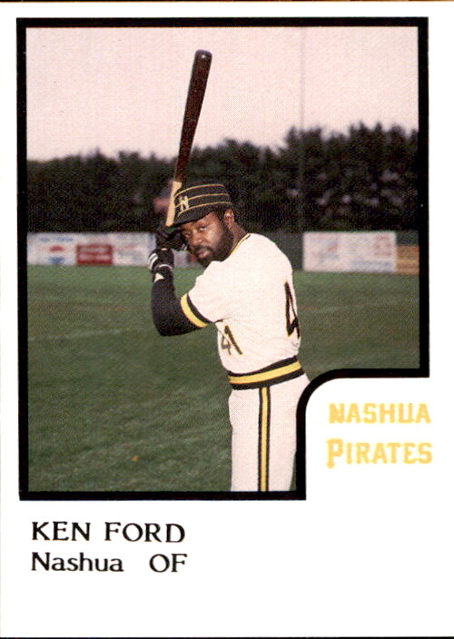1986 Nashua Pirates ProCards #7 Ken Ford Rhine Georgia GA Baseball Card ...