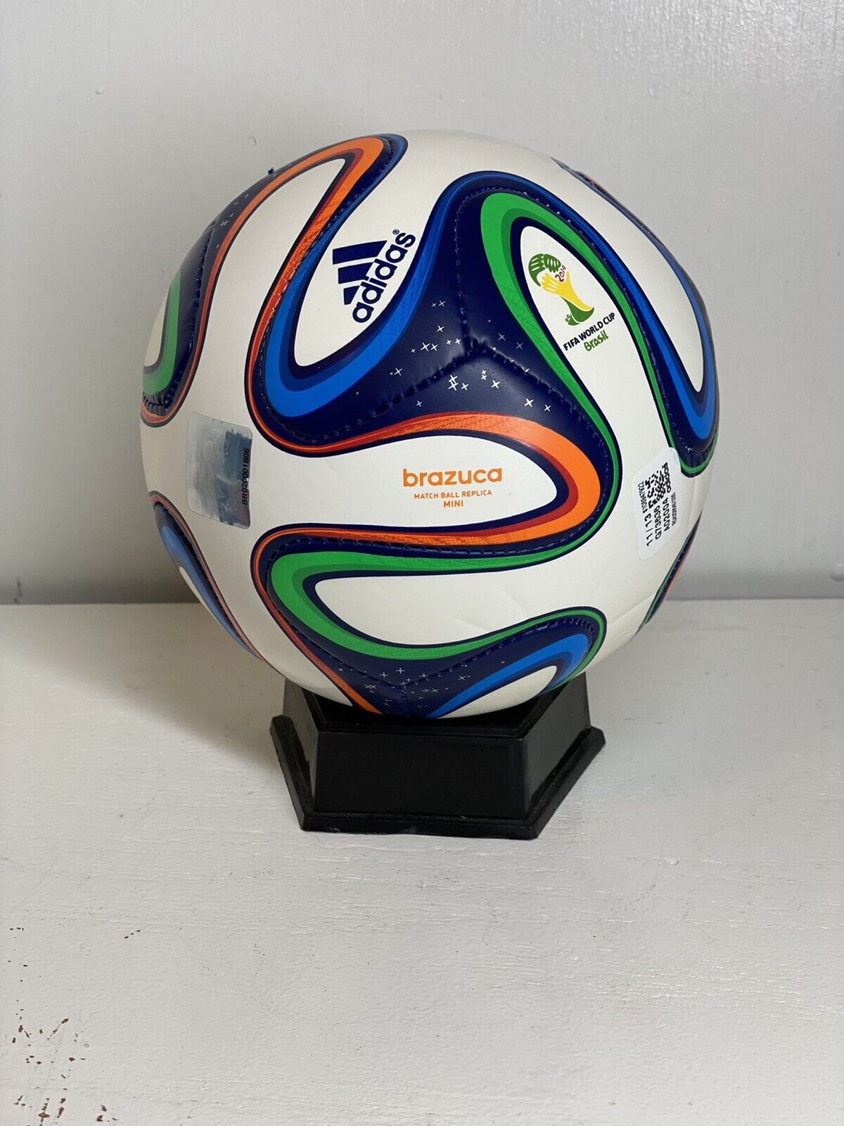 adidas Brazuca Mini Soccer Ball Br019255153 FIFA 2014 World Cup