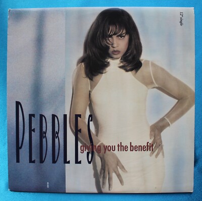 Pebbles-Giving You the Benefit-1990 R&B Maxi-Single NM/E