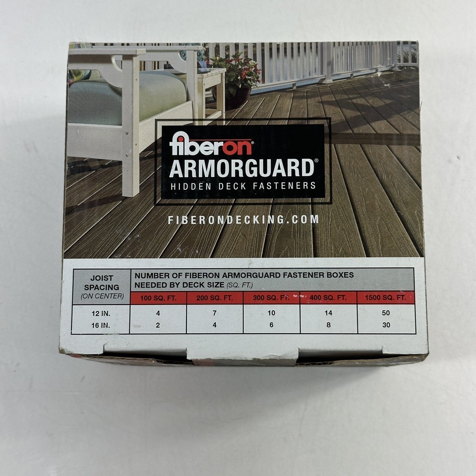 Fiberon Hidden Deck Fasteners 844219008002 eBay