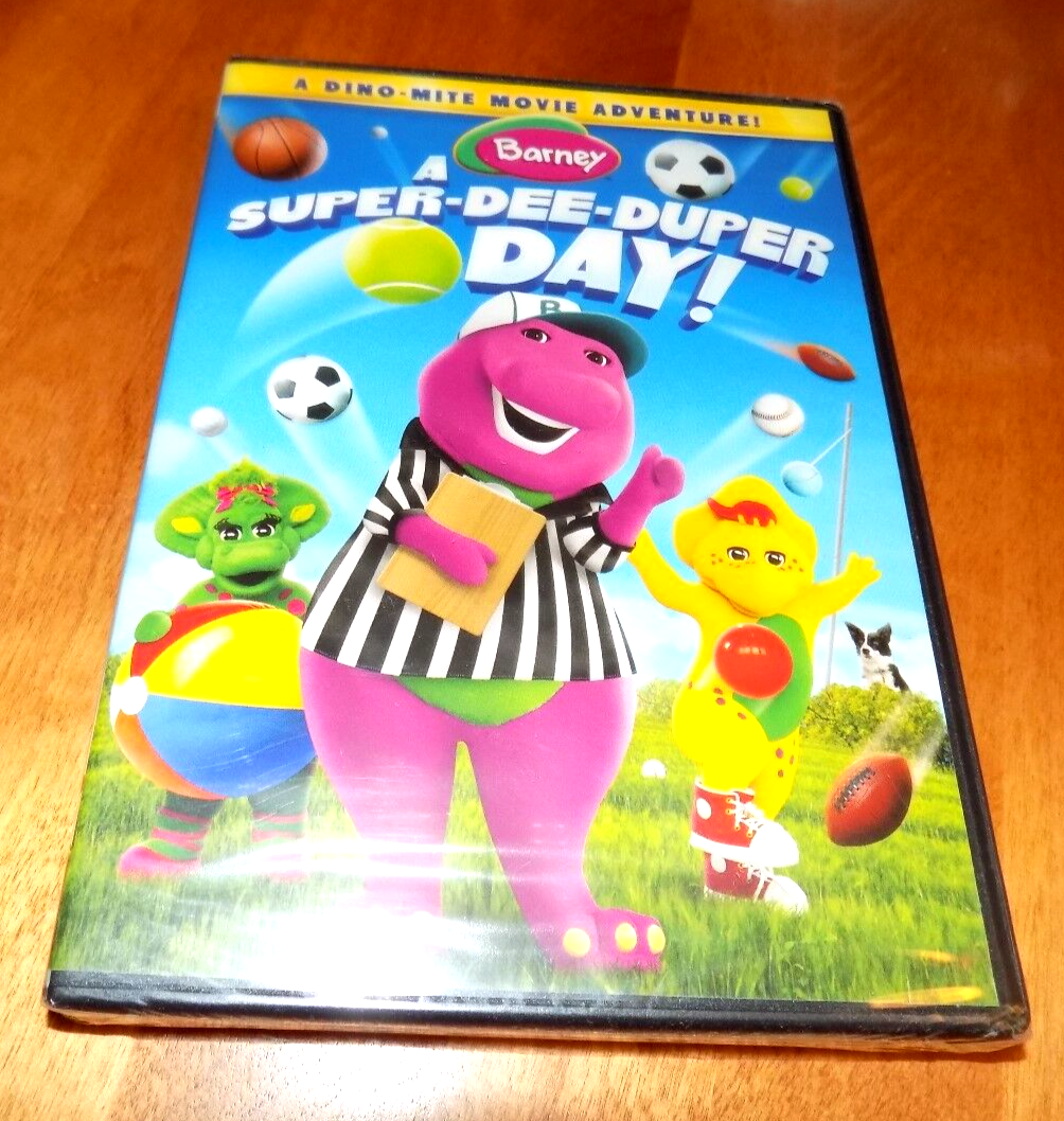 BARNEY A Super-Dee-Duper Day Childrens Classic TV Series Movie