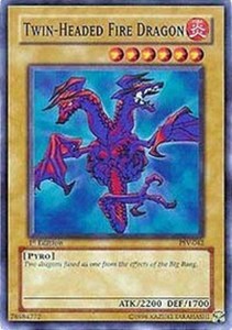 Twin-Headed Fire Dragon - PSV-042 - Common - 1st Edition x3 - Near Mint