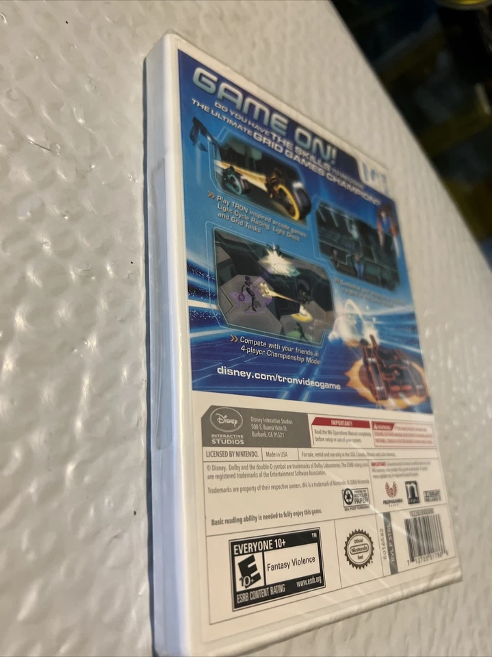 Tron Evolution: Battle Grids Nintendo Wii Brand New Factory Sealed Disney - Image 2 of 4