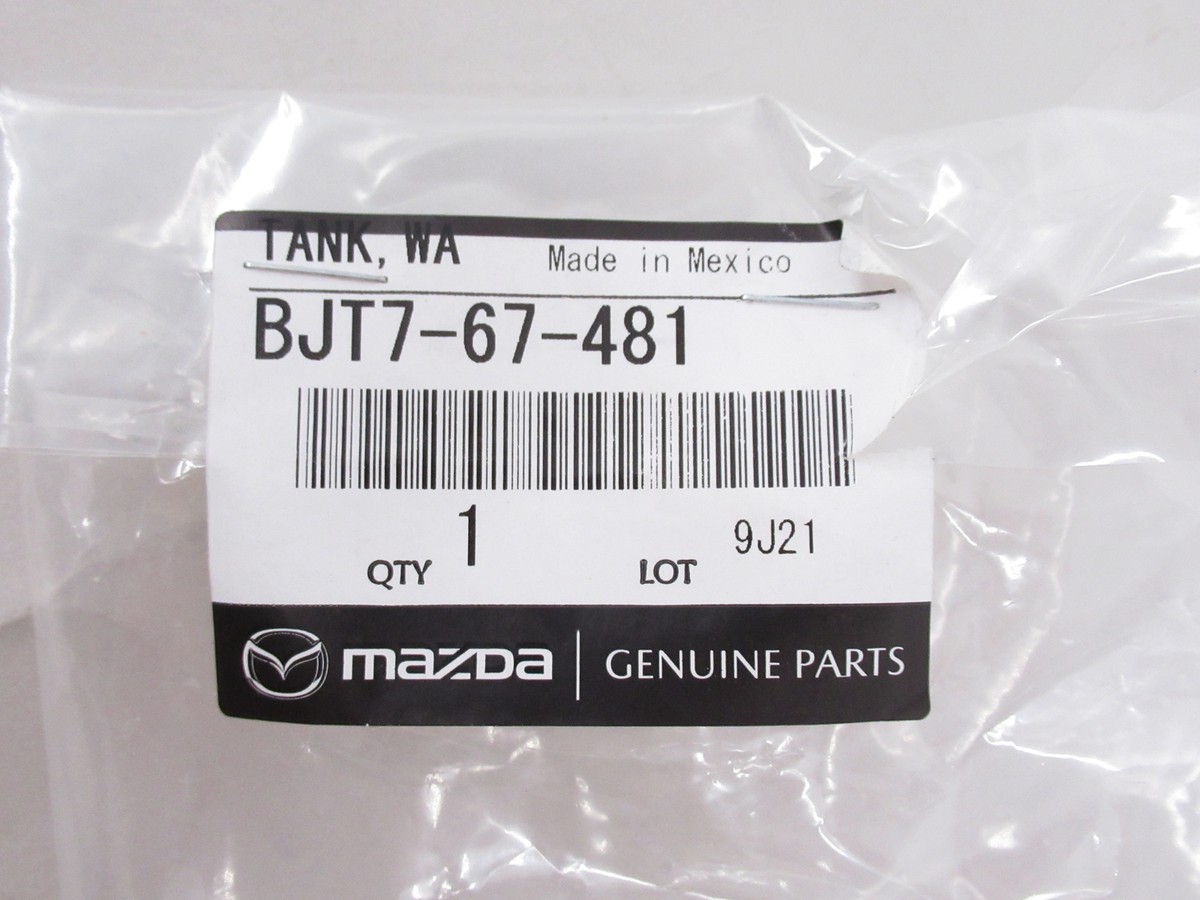 Genuine OEM Mazda BJT7-67-481 Windshield Washer Fluid Reservoir