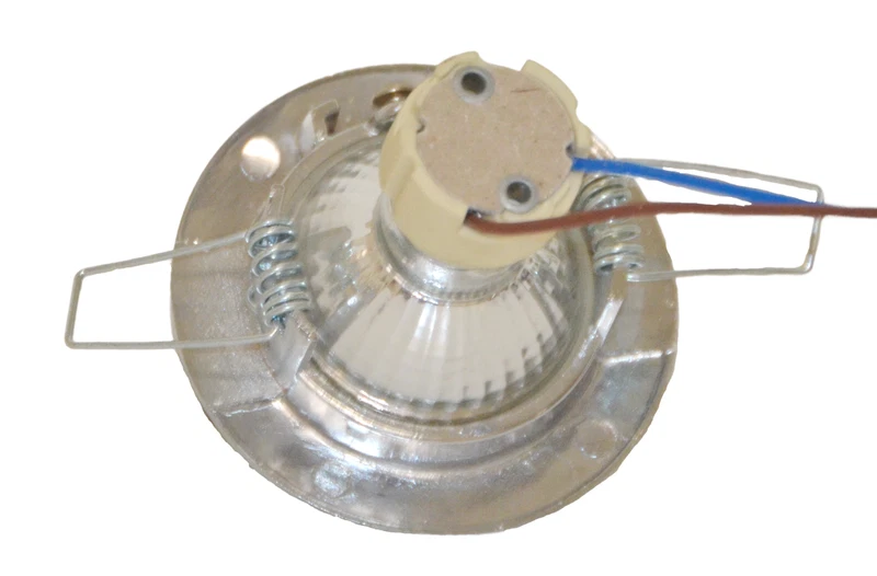 Faretto Incasso CHIP50 Fisso Grigio per Lampada GU10 Nuova Mizar 8270/23, fotografia 6 di 7