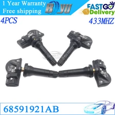 4X 68591921AB Tire Pressure Sensor TPMS For Dodge Ram 3500 Jeep Grand Cherokee