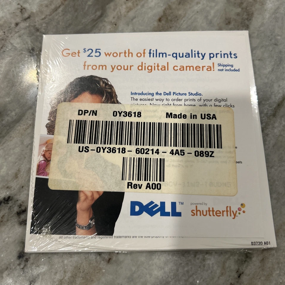 Álbum de fotos Jasc Paint Shop 4 disco de software Dell Picture Studio Foto 2 de 3