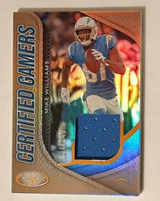 2021 Panini Certified Gamers Mirror BRONZE #MW Mike Williams Jersey #86/149