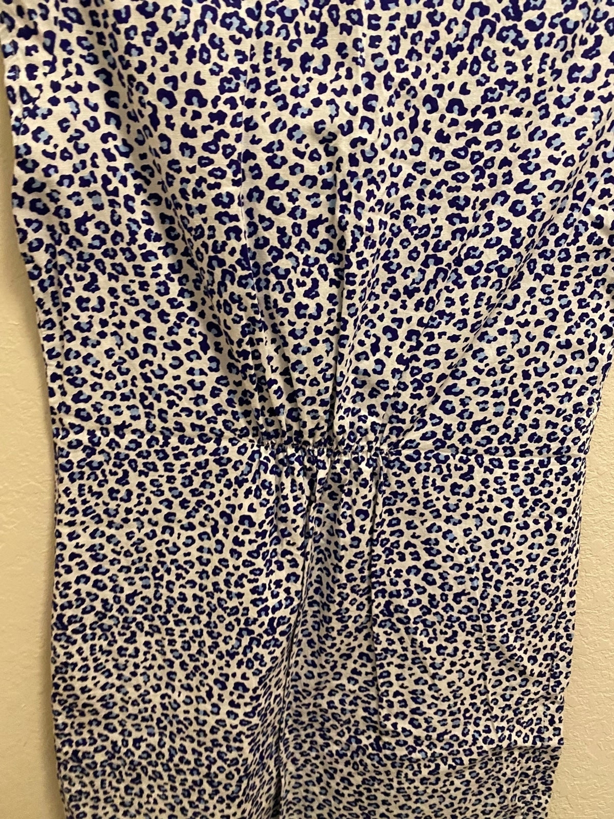 Three Islands Leopard Print Split Neck Shift Dres… - image 6