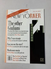 The New Yorker Magazine August 2007 - Philip Dick, Mark Morris
