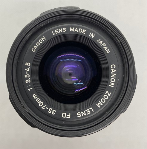 Very good canon zoom lens FD 35-70mm f/3.5-4.5 made in japan【53】 - Picture 5 of 7