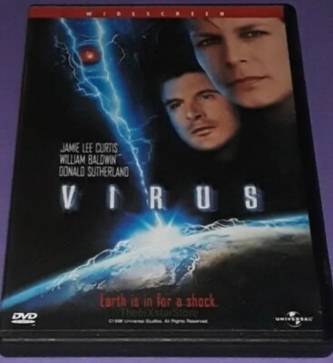 VIRUS DVD Movie Action Sci-Fi Thriller 1999 Cult Classic Scary Mystery Aliens 
