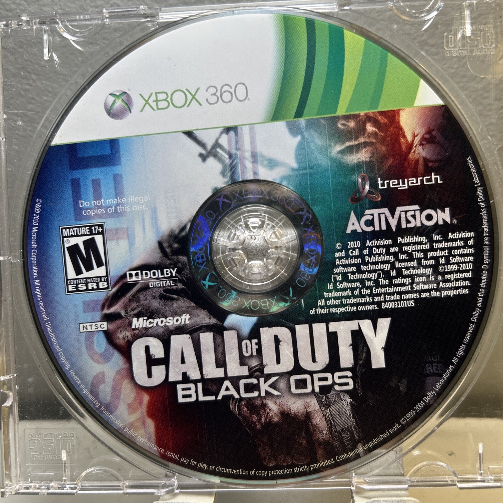Call of Duty Black Ops Xbox 360- Disc Only Pristine 47875840034| eBay