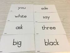 Sight words  Second Hundred - Reading - Fry Sight Word Flash Cards - 100 cards
