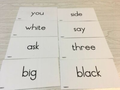 Sight words  Second Hundred  - Reading - Fry Sight Word Flash Cards - 100  cards