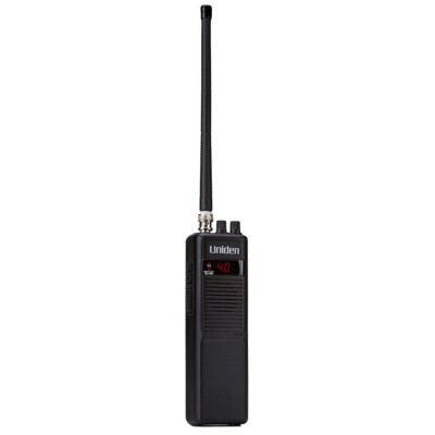  Uniden PRO401HH Handheld CB Radio - 40 Channels, High Range, Compact Design