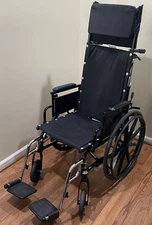 9000 XT Recliner High Back Wheelchair by Invacare with Removeable Headrest