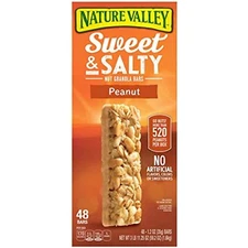 Nature Valley Granola Bars 48 Count Value Box (Peanut 1.2 oz)