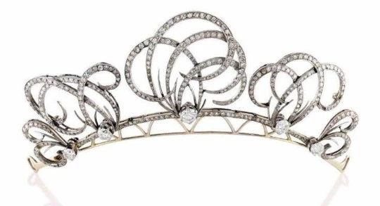 Sterling silver tiara crown sale