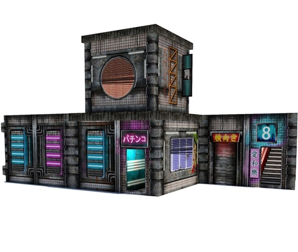 Extreme Sets Building 7 Pop Up 1/18 Scale Diorama New in Box
