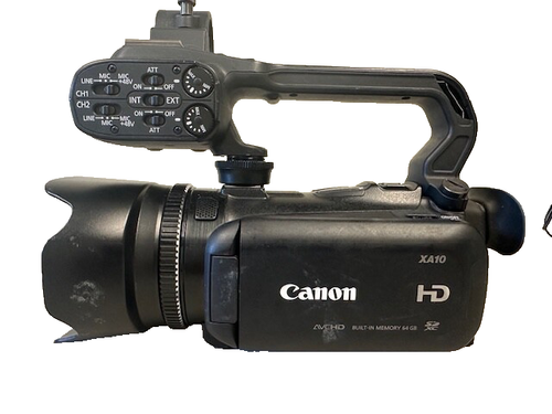 Canon XA10 Professional Camcorder with canon battery
