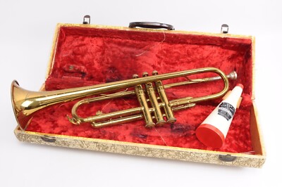 Vintage American Triumph TRUMPET with Case made by Harry