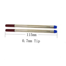 1pcs 115mmx6mm 0.7mm Tip F5M07 Blue Rollerball Pen Refills M63 for LAMY Pico