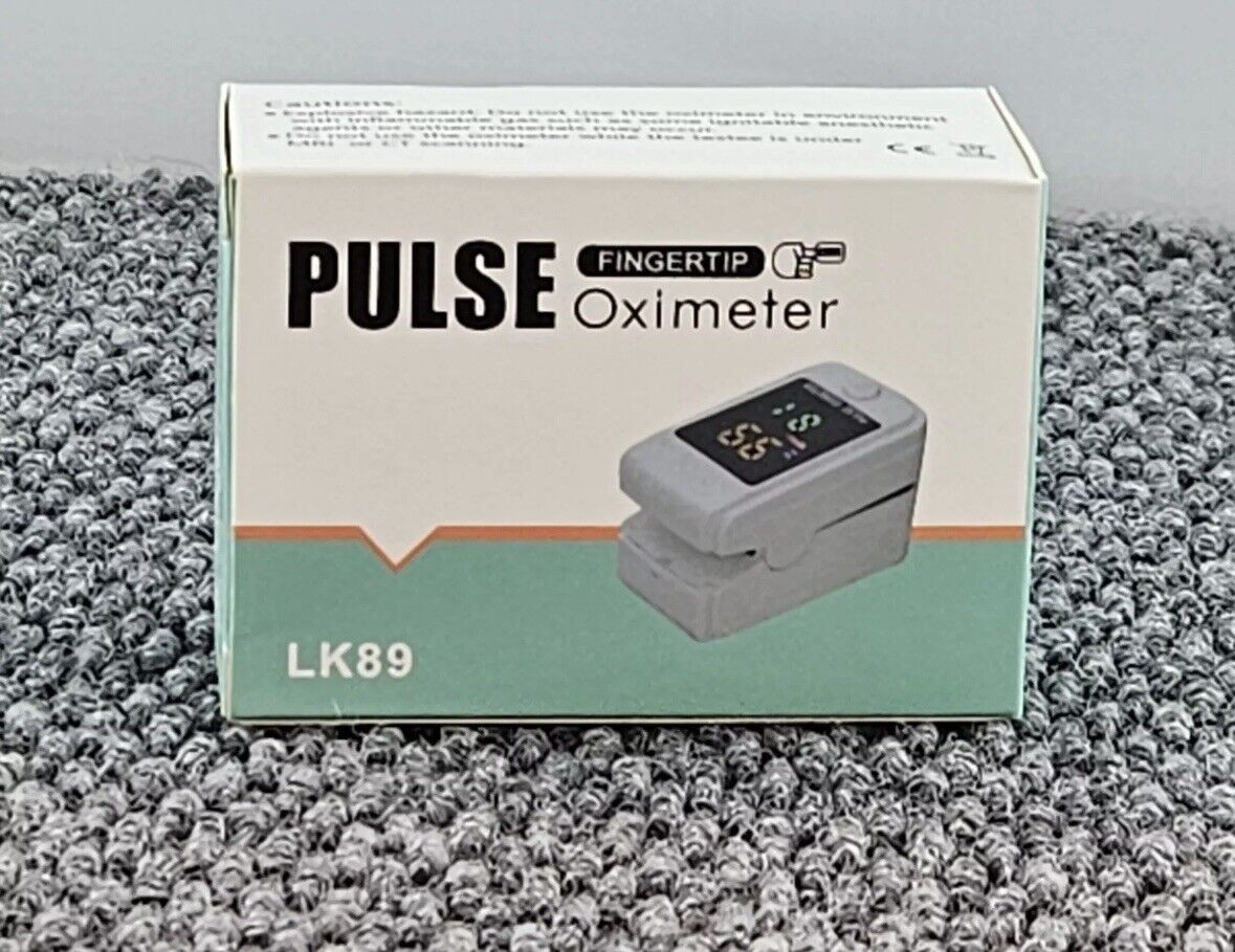 Pulse Oximeter LK89 Finger Oximetry Saturation Heart Rate Pulse Oximeter LK89 Finger Oximetry Saturation Heart Rate