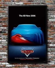 Disney Pixar Cars 2006 Movie Poster 24"x36" Glossy Unframed 0607