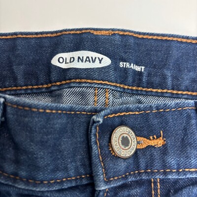 Jean Old Navy Garçon – Straight Droit – Taille 14 Regular – Bleu