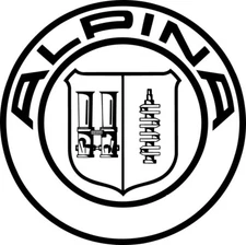 Alpina Vinyl Decal Car Window Tumbler Laptop Mirror Bike Flask