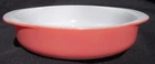 Pyrex 221 FLAMINGO Pink 8 inch Cake Pan