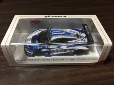 スパーク 1/43 720S GT3 プラネックスレーシング2019 鈴鹿10H