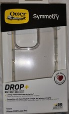 OtterBox Symmetry Case for Apple iPhone 13 Pro Max iPhone 12 Pro Max - Clear