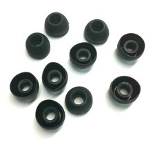 10 Rubber Earbud Ear Tips Plugs for Sennheiser CXL300 CXL300-II CXL400 Earphones