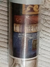 John Wilman Wallpaper Border Library Books Shelves 16'x10" LAST ONE!