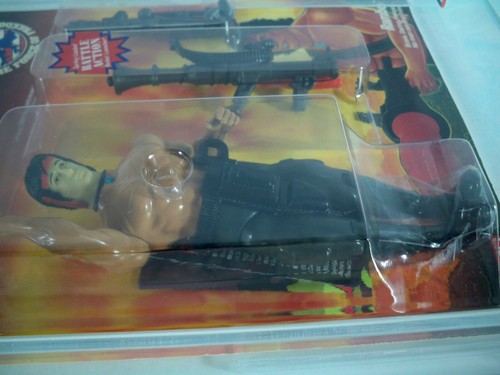 K24i00503 RAMBO FORCE OF FREEDOM AFA 75+ MOC MINT ON SEALED CARD 1986 COLECO - Picture 5 of 13
