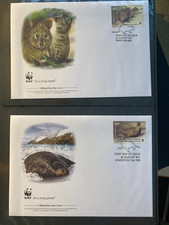 Australia 2011 WWF set mammiferi elefante marino quokka topo lettere primo giorno