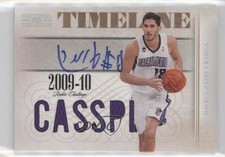 2009 Playoff National Treasures Timeline Materials /30 Omri Casspi #27 Auto oh4