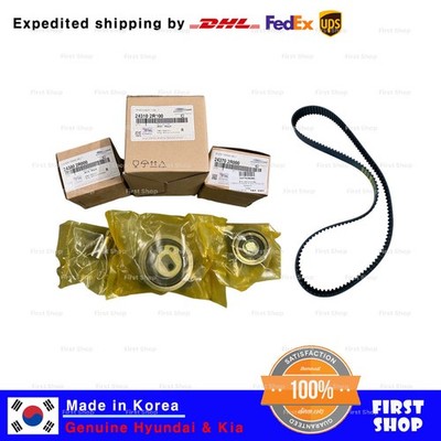 OEM 243512R000 Timing Belt 4p Set for Hyundai Genesis G80 Tucson Kia Sportage