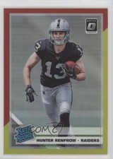 2019 Panini Donruss Optic Rated Rookie Red & Yellow Prizm Hunter Renfrow kq9