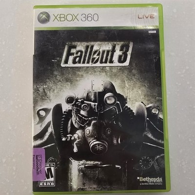 Fallout 3 (Microsoft Xbox 360, 2008) Complete w/ Manual - Tested Working
