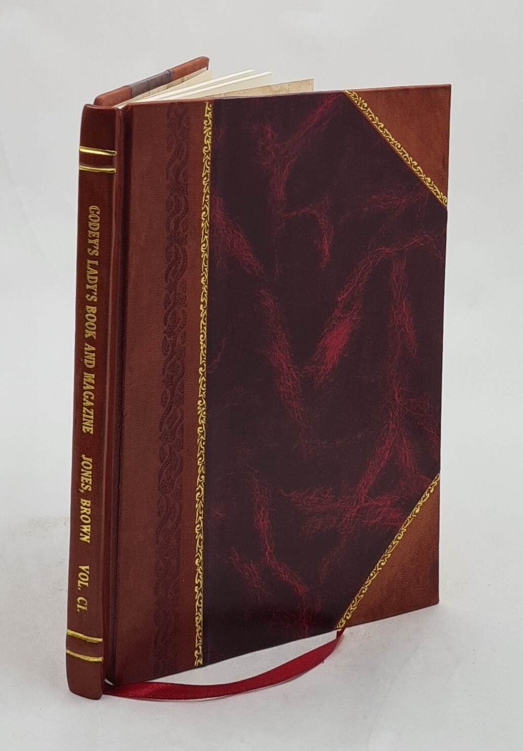 Godeys Lady's Book and Magazine December 1880 Volume 101 Issue 606 Leather Bound Edition
