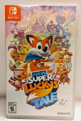 New Super Lucky s Tale | Nintendo Switch | Very Good | US Version Tested W/ Case