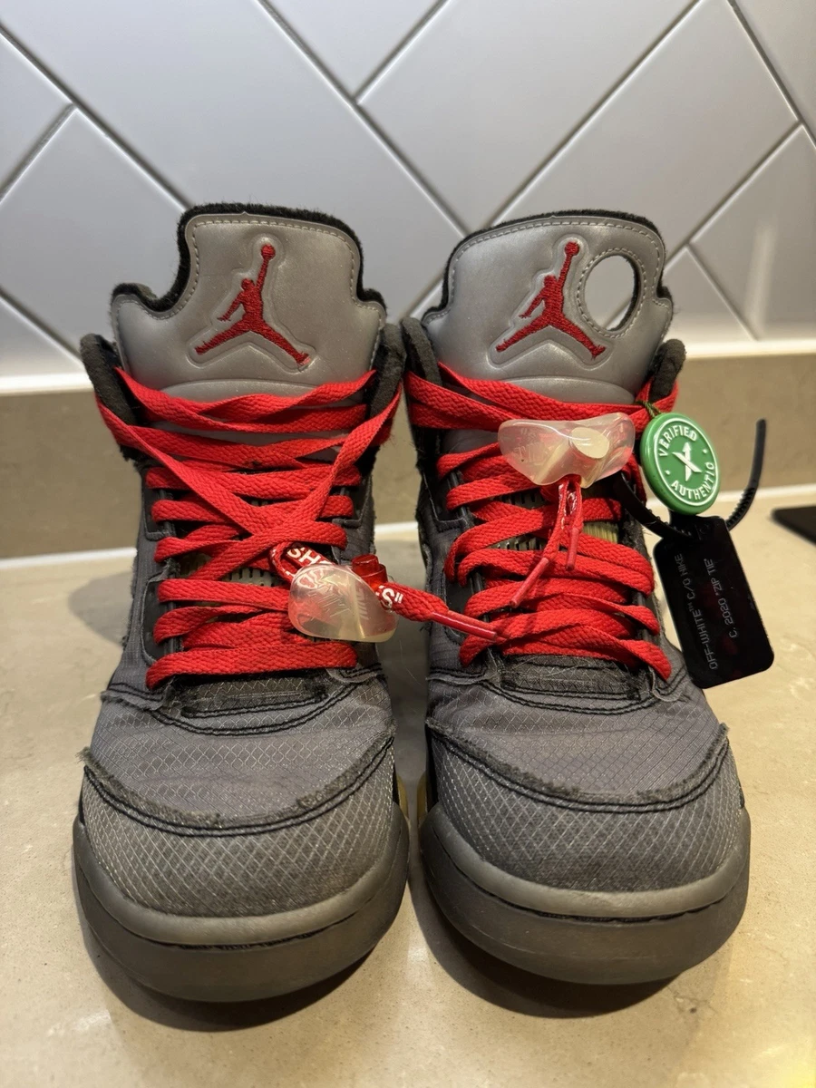 Jordan 5 Retro SP x Off-White Mid Muslin for Sale | Authenticity