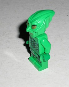 2003 Lego Marvel Spider-Man Movie GREEN GOBLIN w/ Gold Eyes Minifigure 4851 4852