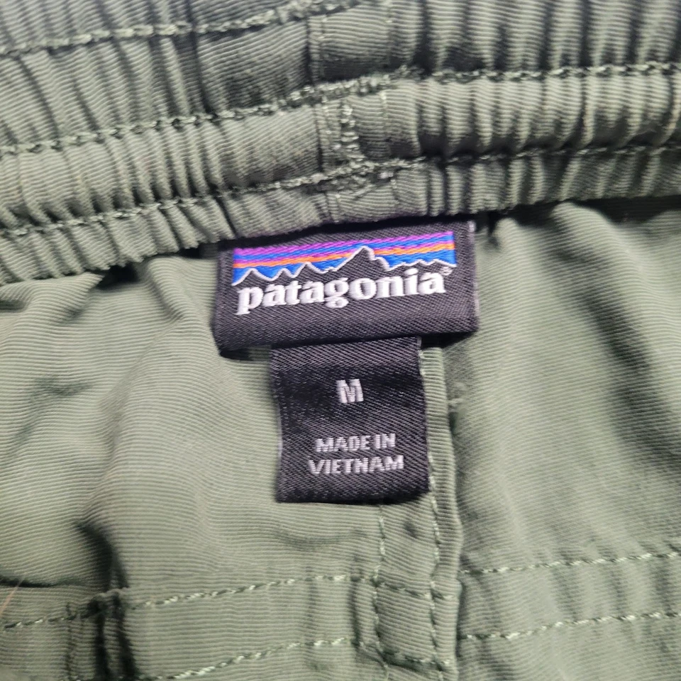 Pantalones Joggers Patagonia Baggies Caqui Tab Piedra Raro Descontinuado Talla M Verde Foto 3 de 4